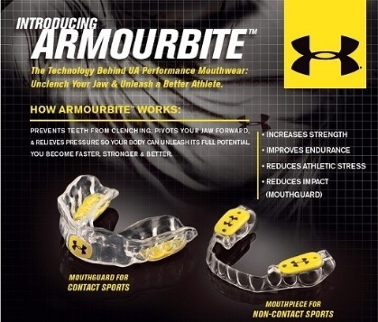 Under Armour mouthwear appliance at Hereford Dental Health